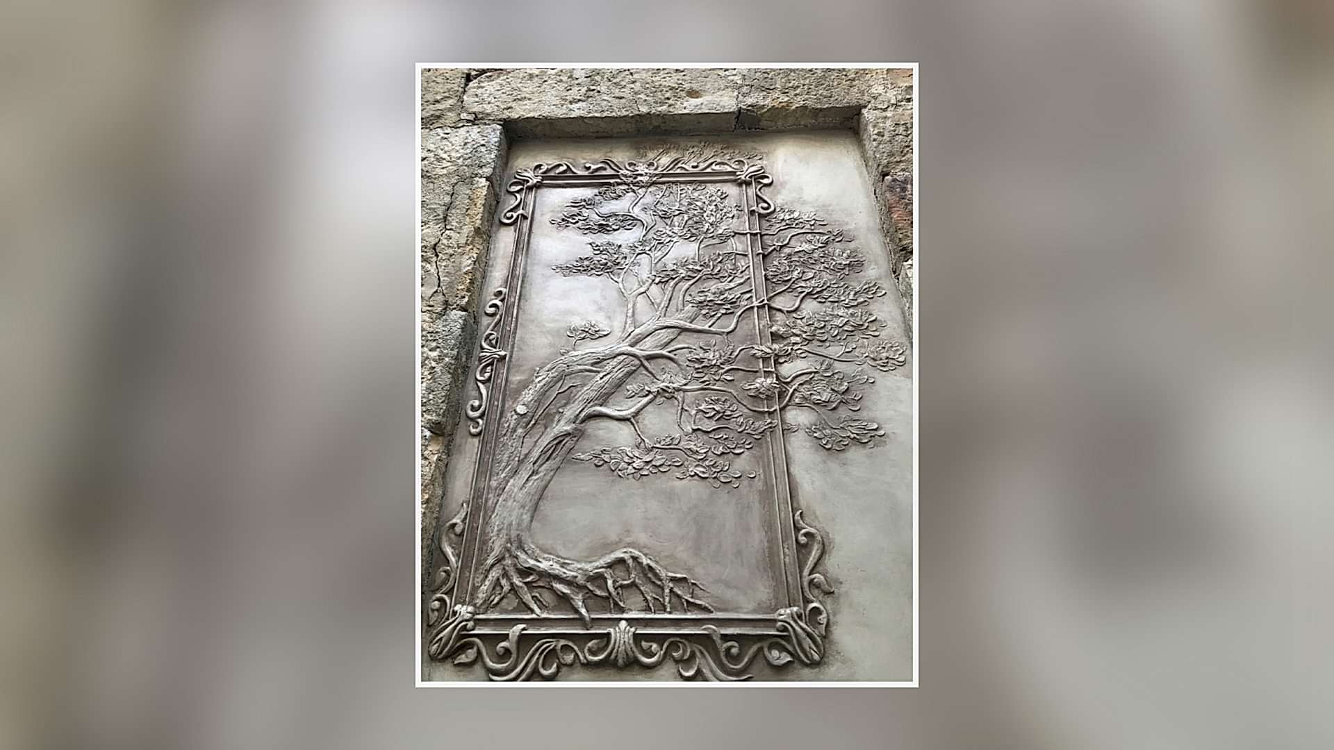 Dekoratif Hayat Ağacı Rölyef Panosu