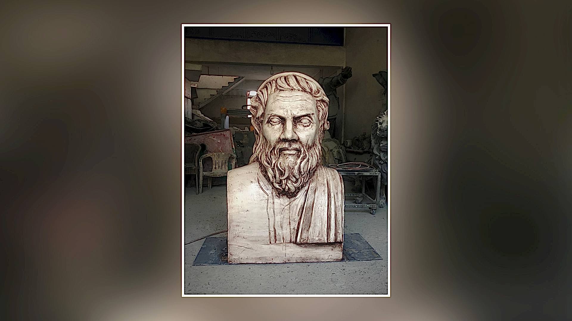 Apollon Anıt Büstü