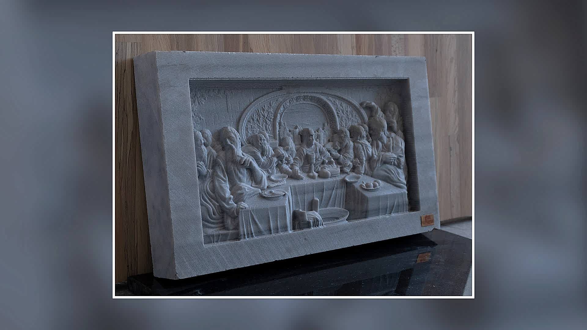 Son Akşam Yemeği Rölyef Panosu