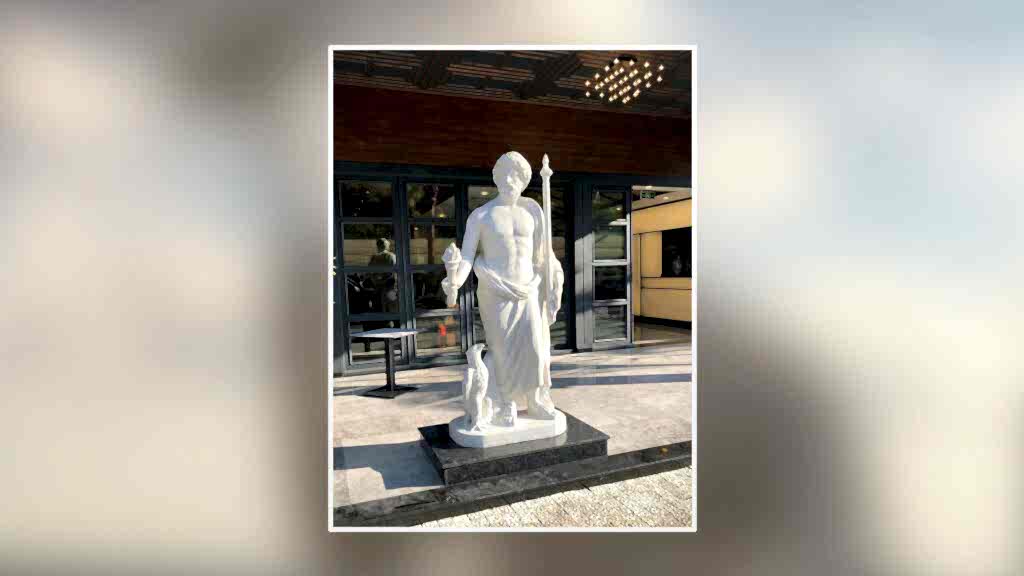 Mitolojik Gök Tanrısı Zeus Heykeli