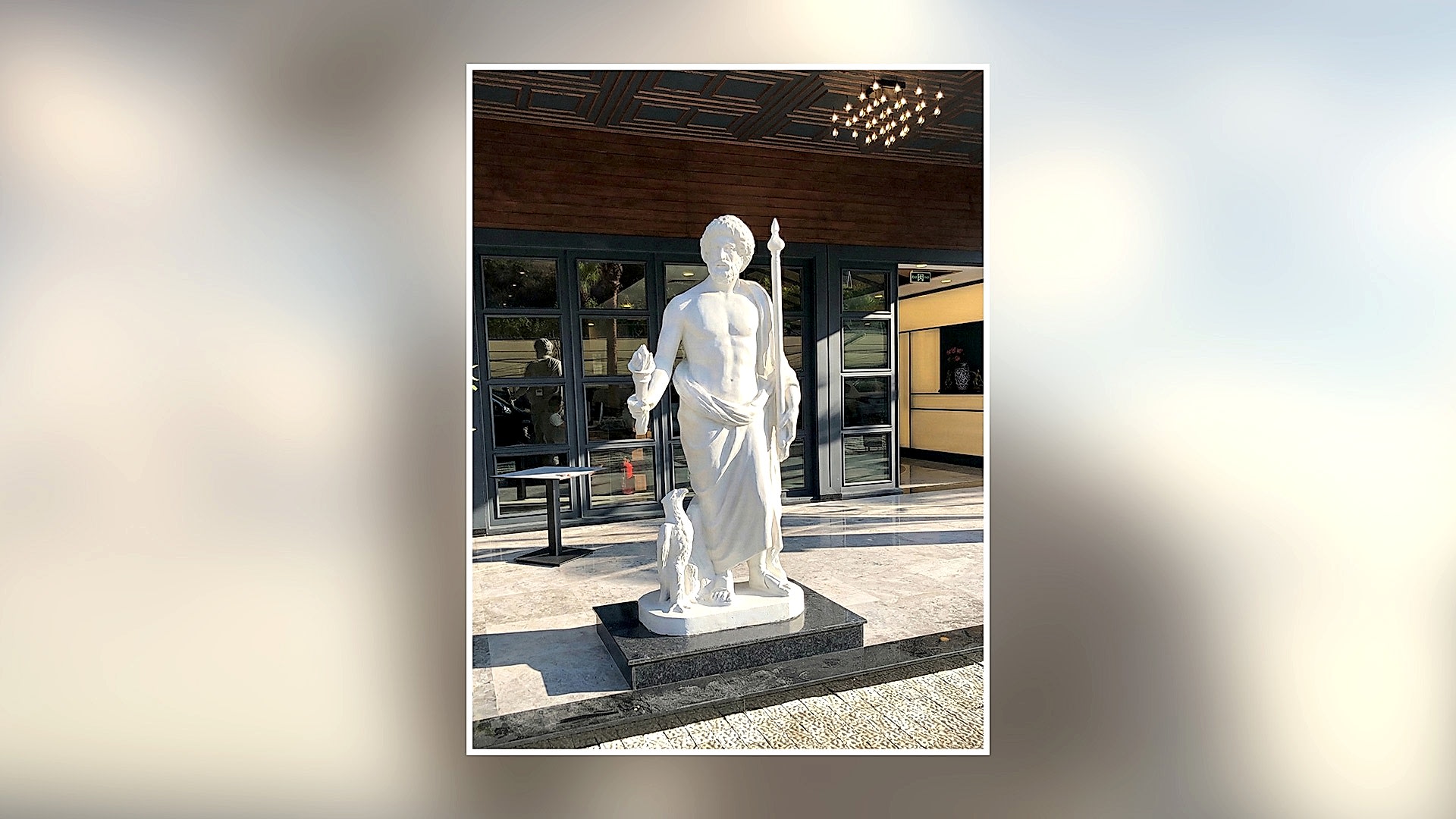 Mitolojik Gök Tanrısı Zeus Heykeli