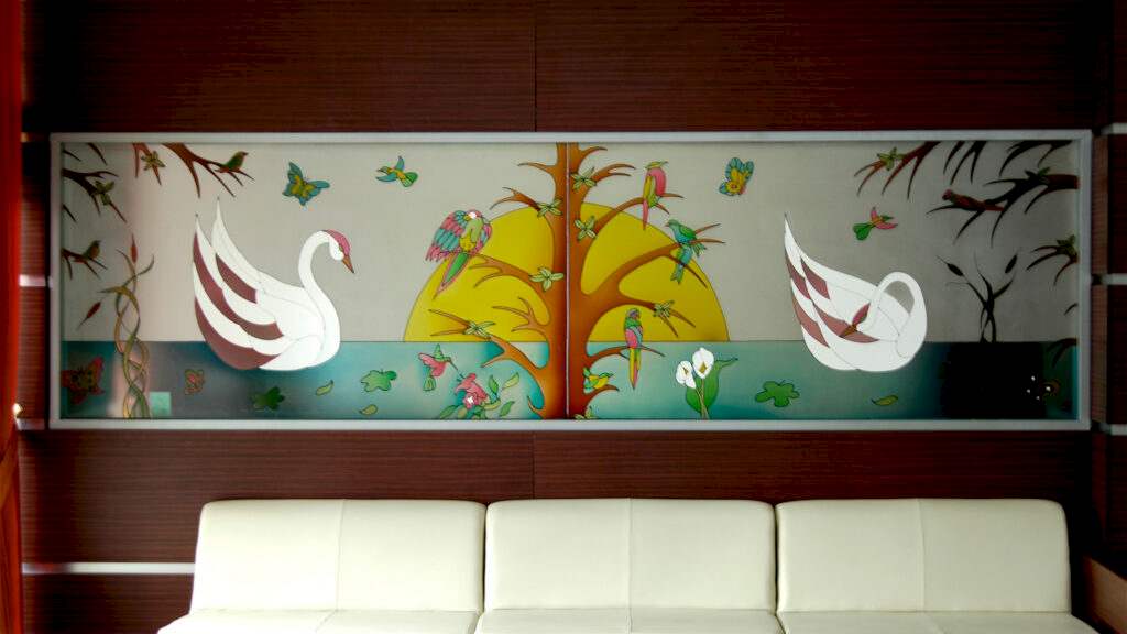 Dekoratif Vitray Çalışması