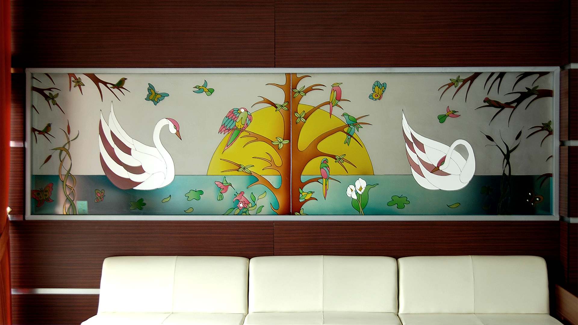 Dekoratif Vitray Çalışması